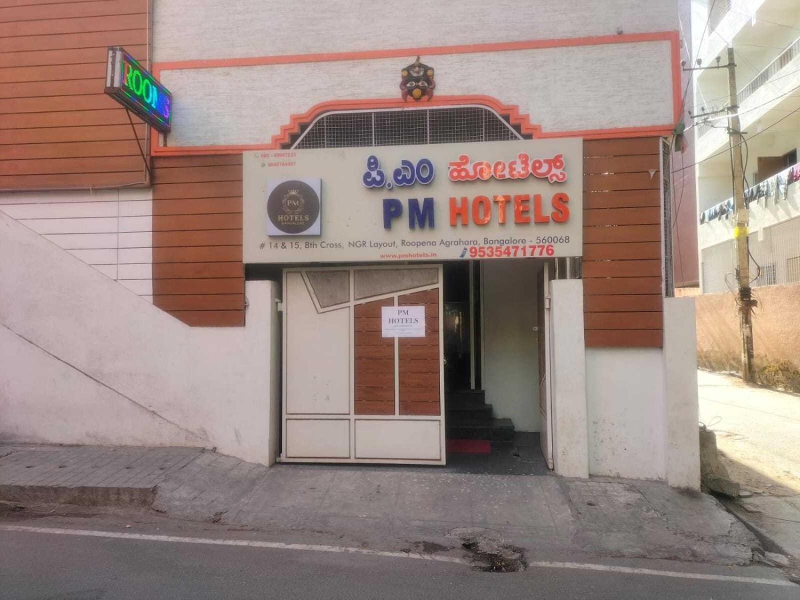 Super Hotel O Pm Hotels Bangalore Eksteriør billede
